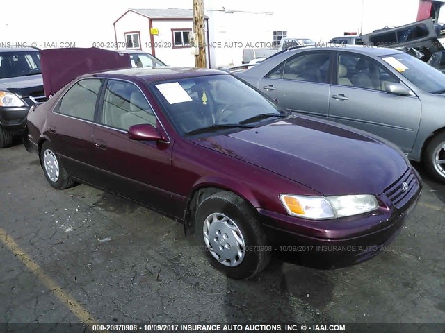 JT2BG22K0V0082889 - 1997 TOYOTA CAMRY LE/XLE BURGUNDY photo 1