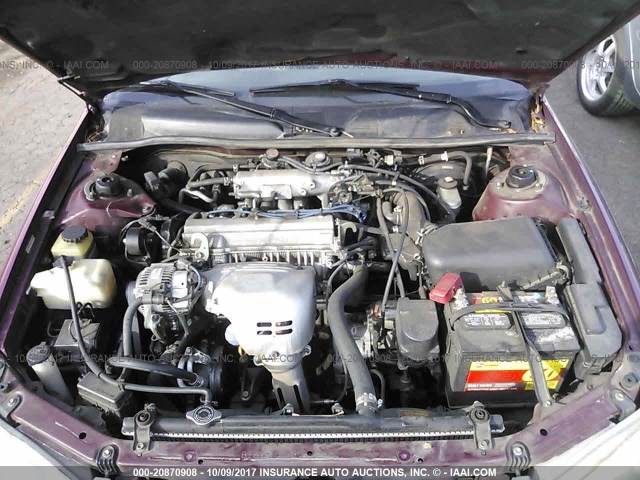 JT2BG22K0V0082889 - 1997 TOYOTA CAMRY LE/XLE BURGUNDY photo 10