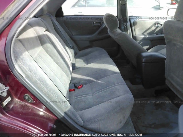 JT2BG22K0V0082889 - 1997 TOYOTA CAMRY LE/XLE BURGUNDY photo 8
