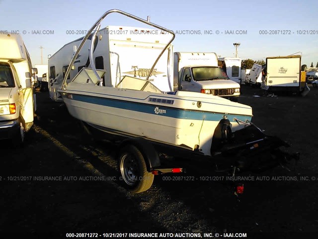 SFQ50527J586 - 1986 FIESTA BOAT  WHITE photo 3