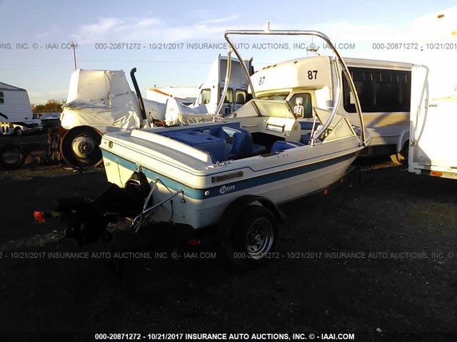 SFQ50527J586 - 1986 FIESTA BOAT  WHITE photo 4