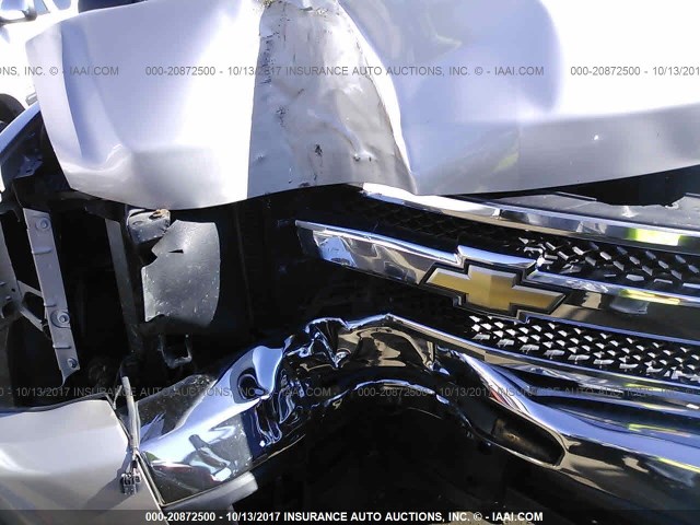 2GCEK233291128632 - 2009 CHEVROLET SILVERADO K1500 LT SILVER photo 6