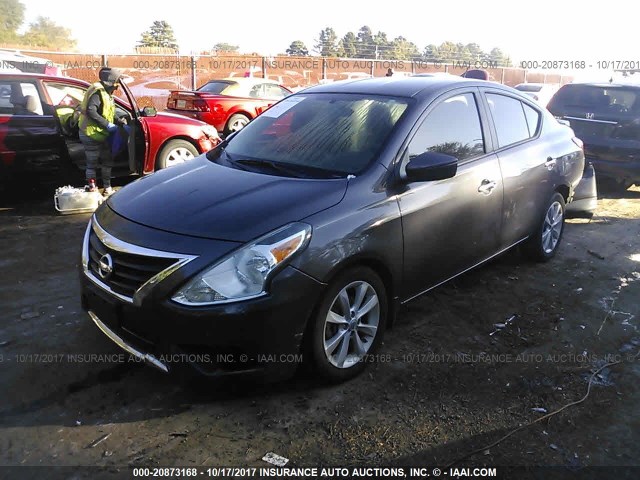 3N1CN7AP2FL861682 - 2015 NISSAN VERSA S/S PLUS/SV/SL BLACK photo 2