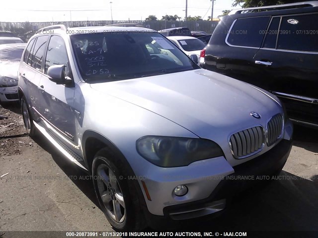 5UXFF035X9LJ97141 - 2009 BMW X5 XDRIVE35D Gümüş foto 1