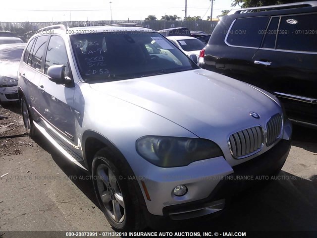 5UXFF035X9LJ97141 - 2009 BMW X5 XDRIVE35D SILVER photo 1