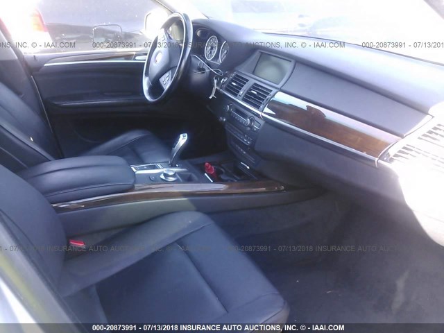 5UXFF035X9LJ97141 - 2009 BMW X5 XDRIVE35D Gümüş foto 5