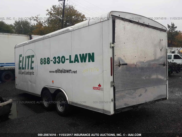 5NHUHAV2XEW067426 - 2014 FOREST RIVER ENCLOSED CARGO  白色 照片 3