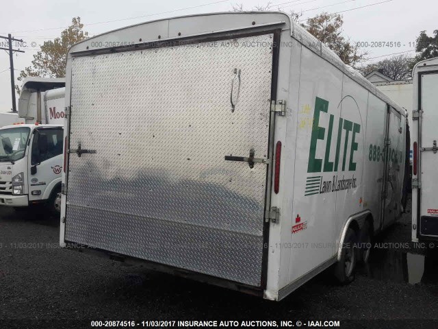 5NHUHAV2XEW067426 - 2014 FOREST RIVER ENCLOSED CARGO  白色 照片 4