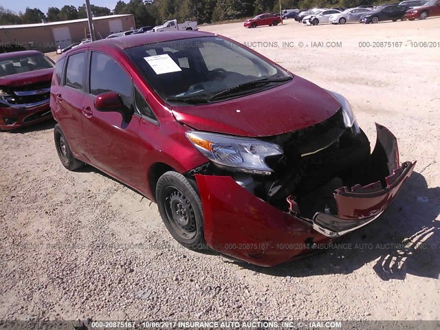 3N1CE2CP4EL389385 - 2014 NISSAN VERSA NOTE S/S PLUS/SV/SL RED photo 6