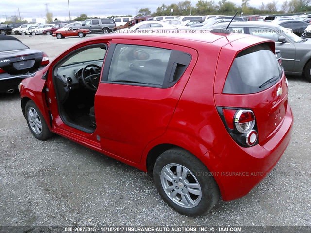 1G1JA6SH1F4151818 - 2015 CHEVROLET SONIC LS 红色 照片 3