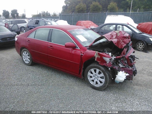 4T1BB46KX8U037740 - 2008 TOYOTA CAMRY HYBRID RED photo 1