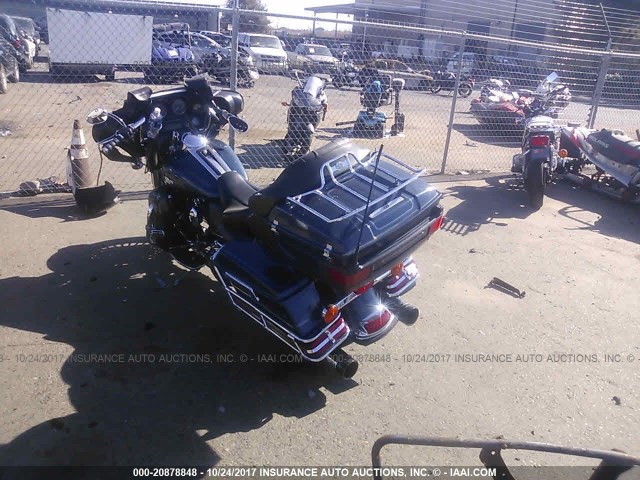 1HD1FC4319Y616473 - 2009 HARLEY-DAVIDSON FLHTCU BLUE photo 3