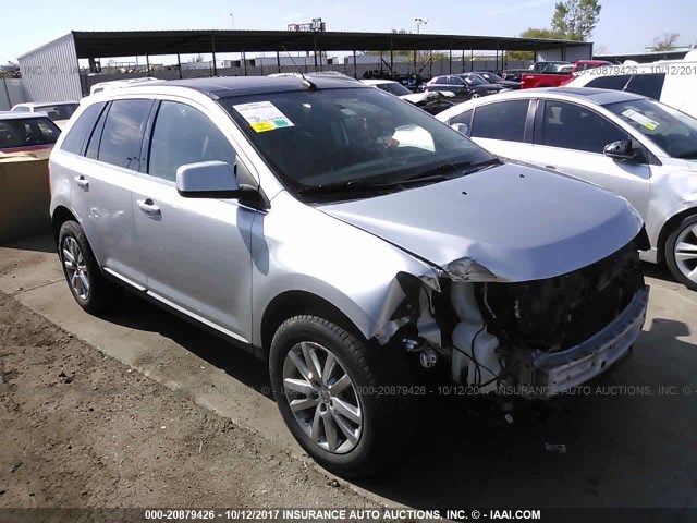 2FMDK3KC6BBA12221 - 2011 FORD EDGE LIMITED SILVER photo 1