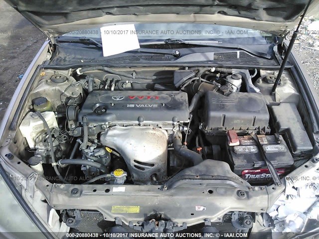 4T1BE32K46U132038 - 2006 TOYOTA CAMRY LE/XLE/SE TAN photo 10