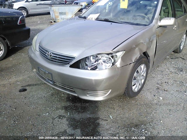 4T1BE32K46U132038 - 2006 TOYOTA CAMRY LE/XLE/SE TAN photo 6
