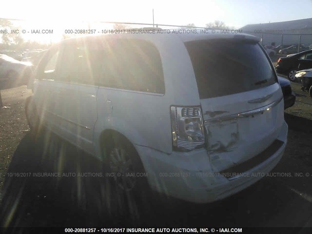 2C4RC1BG3FR626199 - 2015 CHRYSLER TOWN & COUNTRY TOURING WHITE photo 3