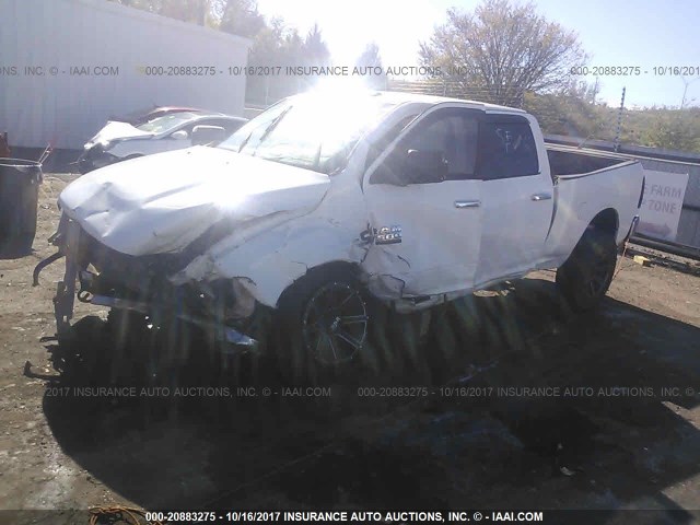 3C6UR5DL0DG525481 - 2013 RAM 2500 SLT WHITE photo 2