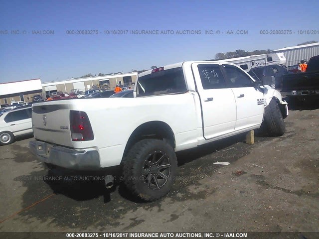 3C6UR5DL0DG525481 - 2013 RAM 2500 SLT WHITE photo 4