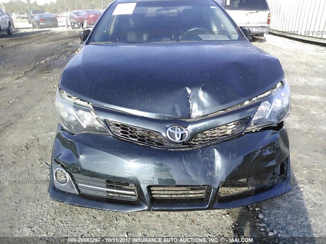 4T1BF1FK6DU657563 - 2013 TOYOTA CAMRY L/SE/LE/XLE 海军蓝 照片 6