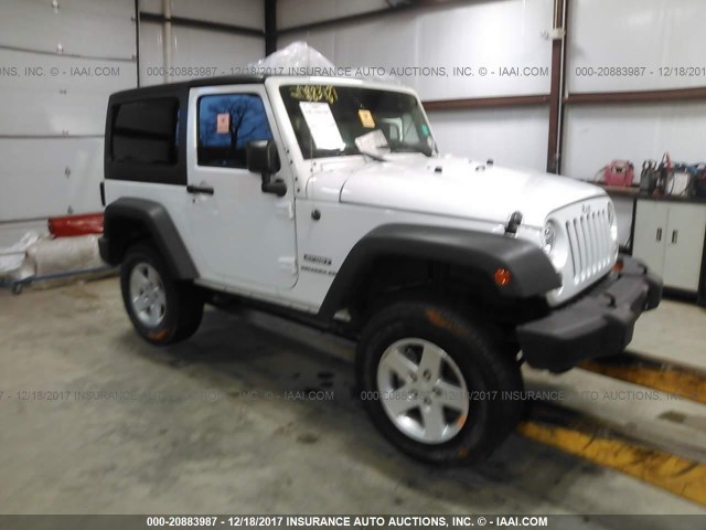 1C4AJWAGXGL133938 - 2016 JEEP WRANGLER SPORT Ağ foto 1