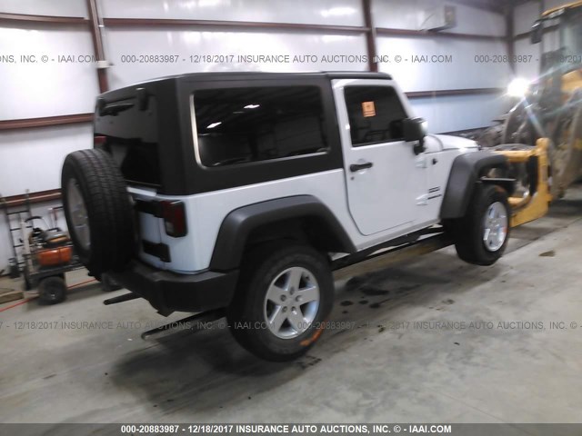 1C4AJWAGXGL133938 - 2016 JEEP WRANGLER SPORT Ağ foto 4