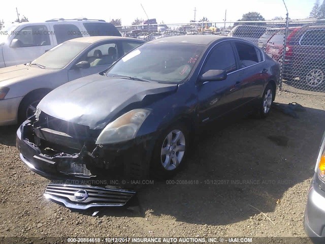 1N4CL21E57C219092 - 2007 NISSAN ALTIMA HYBRID GRAY photo 2