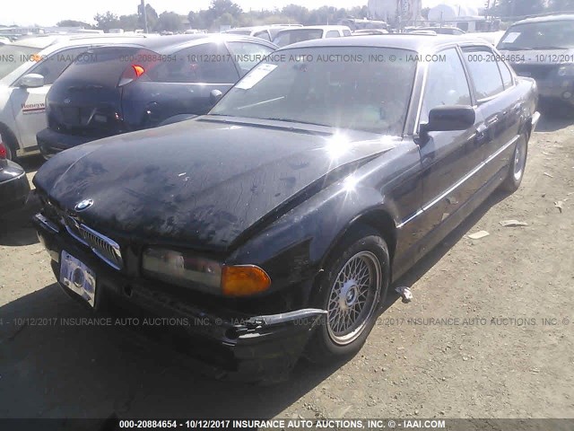 WBAGJ8324WDM16574 - 1998 BMW 740 IL BLACK photo 6