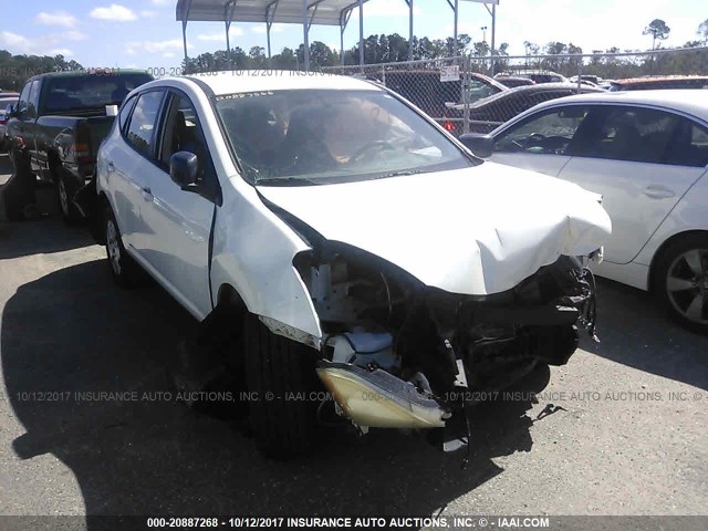 JN8AS58T59W324649 - 2009 NISSAN ROGUE S/SL WHITE photo 1