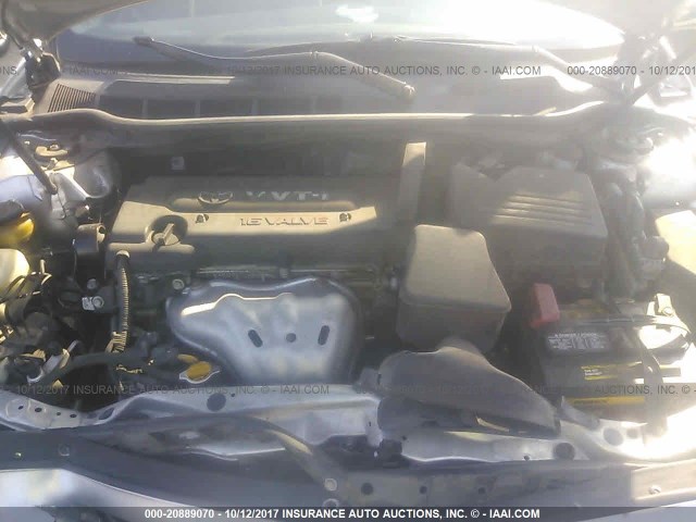 4T1BE46K09U356489 - 2009 TOYOTA CAMRY SE/LE/XLE 银色 照片 10