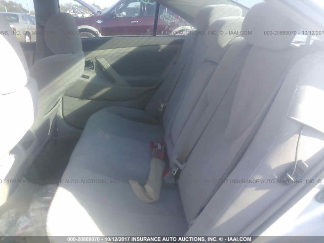 4T1BE46K09U356489 - 2009 TOYOTA CAMRY SE/LE/XLE 银色 照片 8