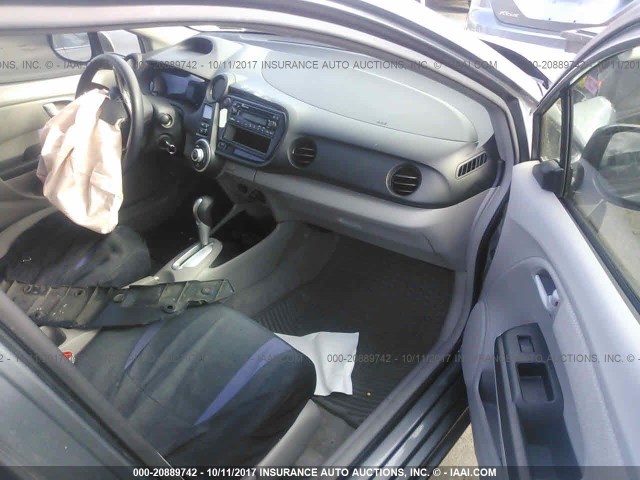 JHMZE2H3XDS002964 - 2013 HONDA INSIGHT GRAY photo 5