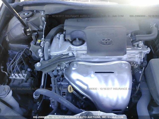 4T1BF1FKXFU990416 - 2015 TOYOTA CAMRY LE/XLE/SE/XSE Schwarz Foto 10