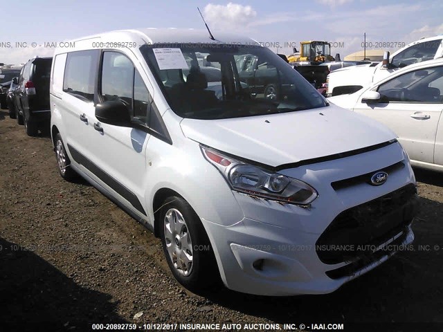 NM0LS7F7XE1136638 - 2014 FORD TRANSIT CONNECT XLT WHITE photo 1