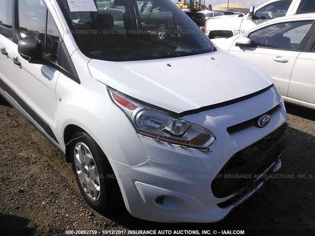 NM0LS7F7XE1136638 - 2014 FORD TRANSIT CONNECT XLT WHITE photo 6