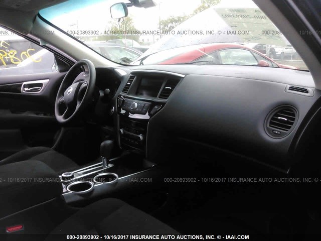 5N1AR2MM1FC671635 - 2015 NISSAN PATHFINDER S/SV/SL/PLATINUM 黑色 照片 5