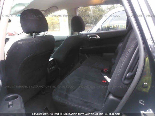 5N1AR2MM1FC671635 - 2015 NISSAN PATHFINDER S/SV/SL/PLATINUM 黑色 照片 8