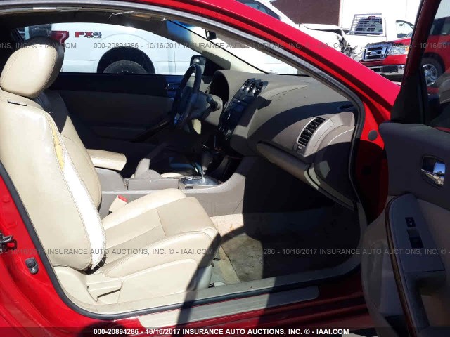 1N4BL24E88C162234 - 2008 NISSAN ALTIMA 3.5SE RED photo 5