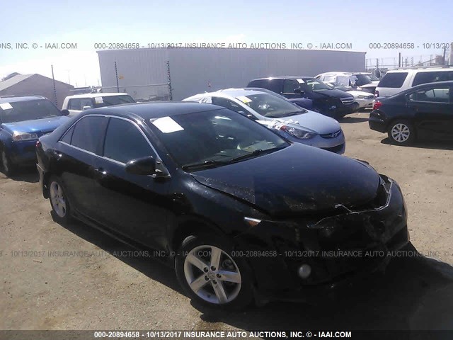 4T1BF1FK5EU392992 - 2014 TOYOTA CAMRY L/SE/LE/XLE 黑色 照片 1