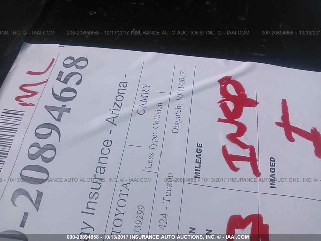 4T1BF1FK5EU392992 - 2014 TOYOTA CAMRY L/SE/LE/XLE 黑色 照片 7