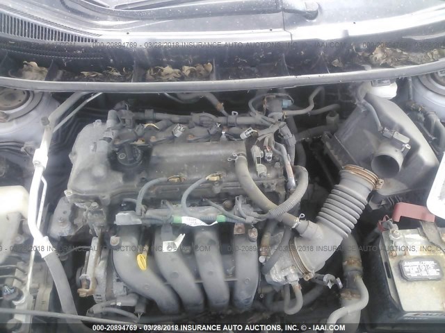 2T1KU40EX9C067224 - 2009 TOYOTA COROLLA MATRIX  SILVER photo 10