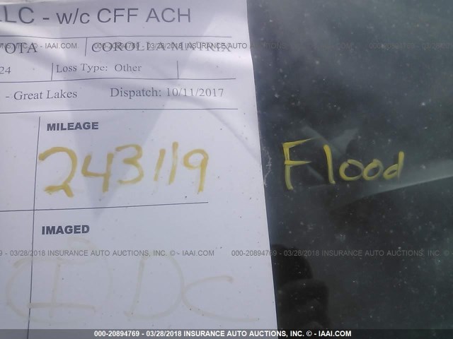 2T1KU40EX9C067224 - 2009 TOYOTA COROLLA MATRIX  SILVER photo 7