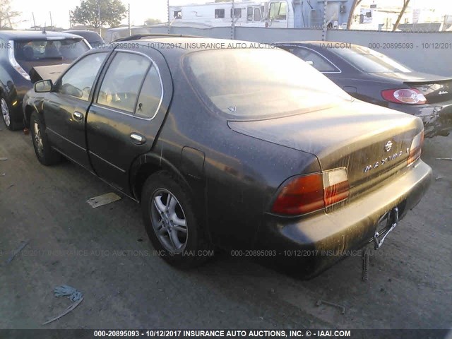 JN1CA21D2TT164122 - 1996 NISSAN MAXIMA GLE/GXE/SE GREEN photo 3