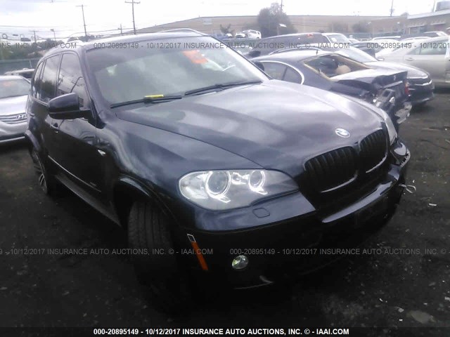 5UXZV4C53D0E06112 - 2013 BMW X5 XDRIVE35I Koyu mavi fotoğraf 1