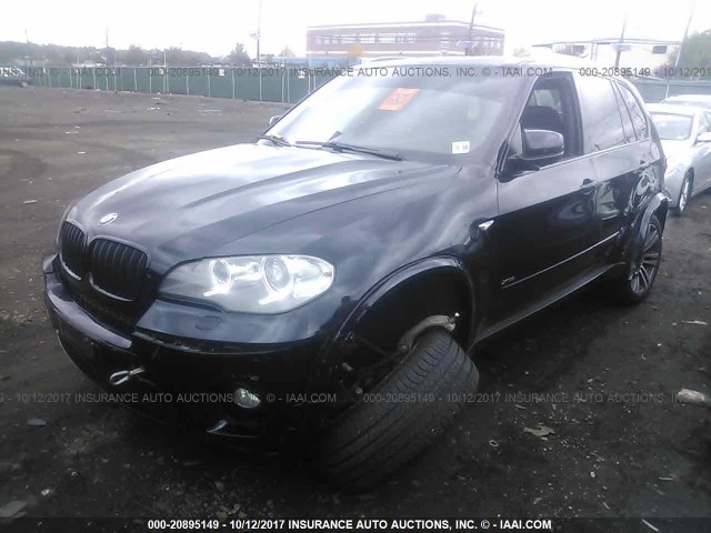 5UXZV4C53D0E06112 - 2013 BMW X5 XDRIVE35I Koyu mavi fotoğraf 2