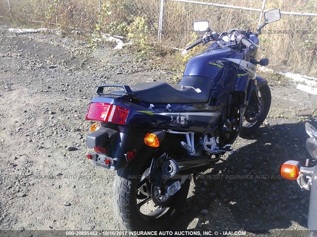 JKAEXMF164DA05529 - 2004 KAWASAKI EX250 F BLUE photo 4