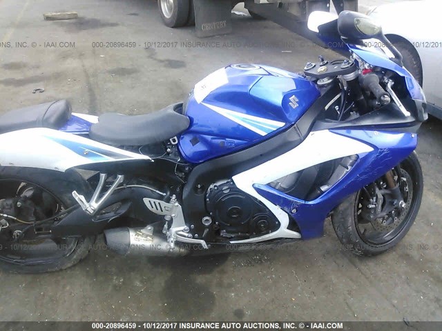 JS1GR7KA062107012 - 2006 SUZUKI GSX-R750 K6 BLUE photo 5