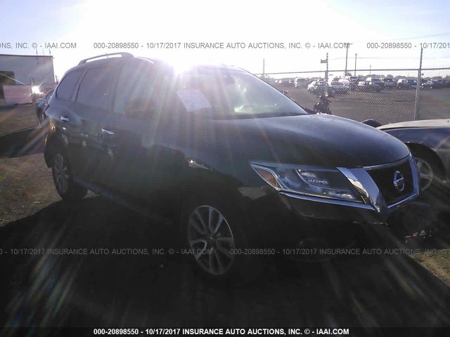 5N1AR2MN0DC604286 - 2013 NISSAN PATHFINDER S/SV/SL/PLATINUM BLACK photo 1