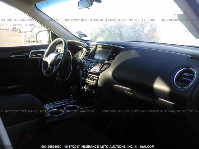 5N1AR2MN0DC604286 - 2013 NISSAN PATHFINDER S/SV/SL/PLATINUM 黑色 照片 5