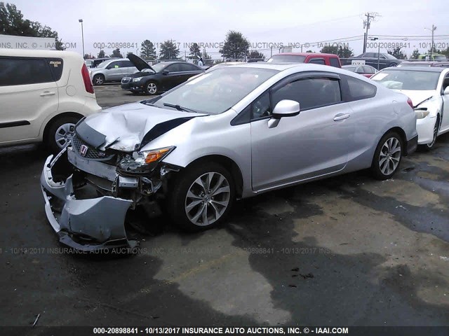 2HGFG4A55CH705711 - 2012 HONDA CIVIC SI SILVER photo 2