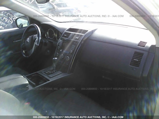 JM3TB2CA0D0423827 - 2013 MAZDA CX-9 TOURING WHITE photo 5